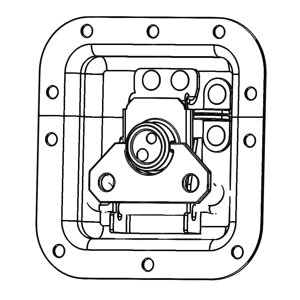 Fermoirs pour flight case - 